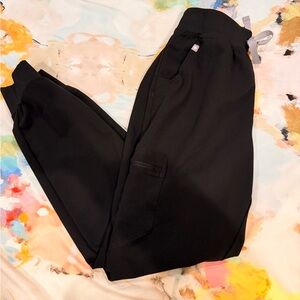 Figs Black Jogger Pants